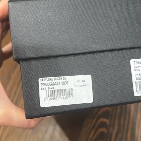 Saint Laurent Babylone sandal - Picture 7 of 7